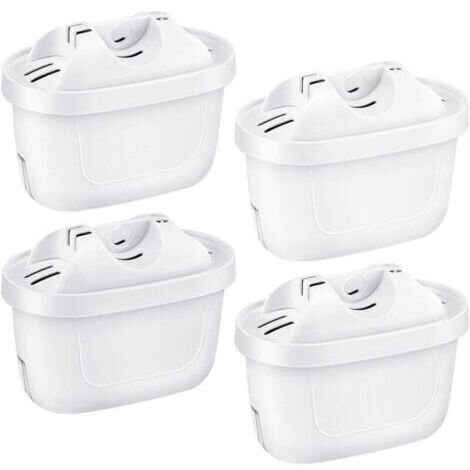 Paquete de 4 cartuchos de filtro Brita, compatibles con las jarras de filtro de agua Brita Maxtra, Mava y Elemaris XL, filtración de 3 etapas. (1/4)