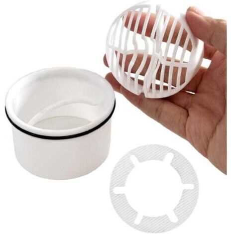 Kit de filtro para cabello de ducha, filtro de repuesto, compatible con tapones de desagüe 6960, 6963, 6961, 6962 (1/4)
