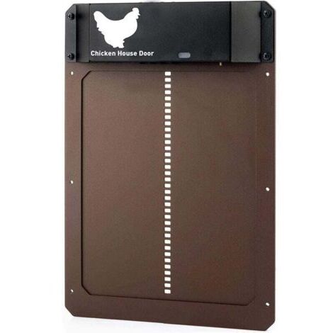 Abrepuertas automático para gallinero con sensor de luz. (1/5)