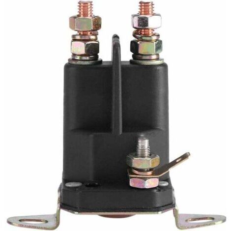 Solenoide, solenoide de arranque universal de 3 polos y 12 V para accesorios de cortacésped MTD 109946 146154 1753539 AM138497 solenoide de arranque (33-331) (1/5)