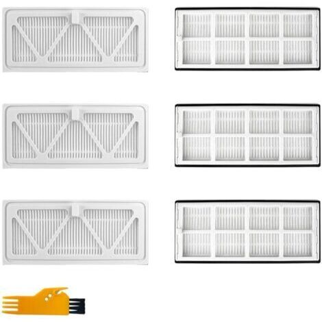 Paquete de 6 filtros HEPA para aspiradoras DJI ROMO A/ROMO S/ROMO P y accesorios ROMO S. (1/4)
