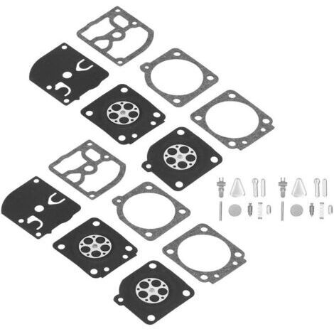 Kit de reparación y reconstrucción de carburador Jeffergarden, kit de reconstrucción de carburador resistente a daños para motosierra ZAMA. (1/5)