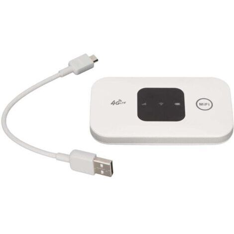 Punto de acceso a Internet portátil de alta velocidad de 150 Mbps, router 4G con tarjeta SIM y amplia cobertura para viajes y oficina en casa.