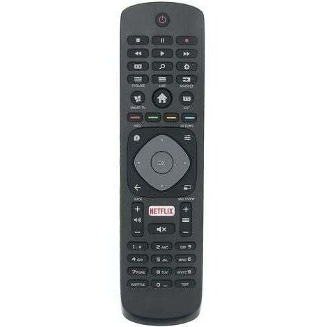 Mando a distancia de repuesto para televisores inteligentes Philips 4K UHD HDR Ambilight (modelos 43pus6262, 49pus6262, 50pus6262, 55pus6262 y 65pus6262). (1/3)