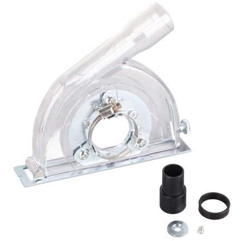 Cubierta antipolvo para corte de piedra, protección para rectificado de PC y metal para amoladoras angulares de 100/125/150 mm y discos de sierra de 115/125 mm. (1/5)