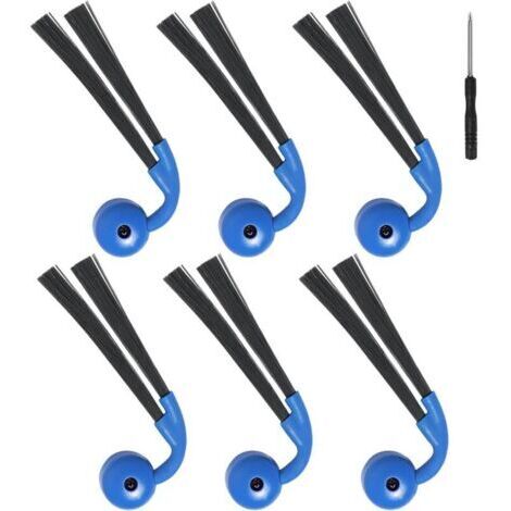 cepillos laterales de repuesto para aspiradoras robot Ecovacs Deebot X9 Pro Omni, X11 Pro Omni, X11, X11 Pro, X11 Omni Cyclone y X11 Family. (1/4)