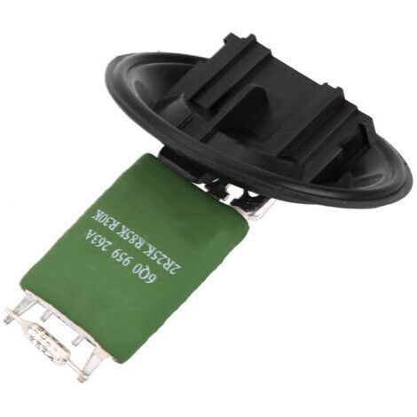 Resistencia del ventilador del soplador, resistencia de control del ventilador del soplador del calefactor del motor del coche para Audi A1 A2 6q0959263A (1/5)