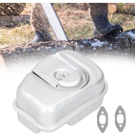 Junta del silenciador de escape, kit de juntas del silenciador de escape para motosierra, compatible con Husqvarna 235, 236, 240, 235E y 240E. (1/5)