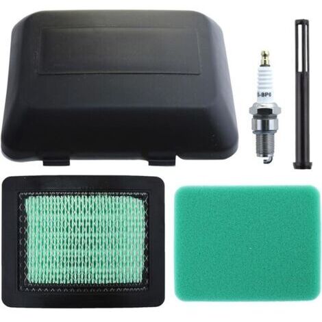 Filtro de aire con tapa para cortacésped Honda GCV160-OHC GCV135 GCV160 GCV190 con motor GX100 y más. Filtro de aire + prefiltro + tapa + filtro de combustible + bujía. Repuestos y accesorios. (1/4)