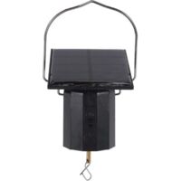 Motor para molinillo de viento, motor para exhibición colgante con energía solar, motor giratorio con energía solar para campanillas de viento.