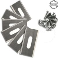 Paquete de 30 cuchillas para cortapelos Husqvarna – Acero inoxidable de doble filo – Dimensiones: 36,5 x 18,5 x 0,65 mm – Corte preciso y duradero