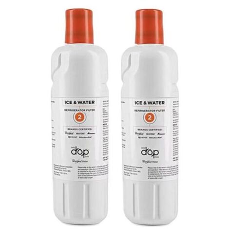 Pack de 2 filtres (EDR2RXD1) Réfrigérateur, filtre à eau pour réfrigérateur (1/5)