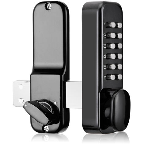 Andyou – Verrou à code numérique étanche pour portes 10-65mm – Acier inoxydable #304 – Installation simple sans clé – Résistant aux intempéries