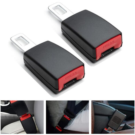 2 pièce Accessoires de Voiture, 12 cm/ 4.72in, Pièces de Voiture Boucle d'extension Réglable Compatible avec Les Marques