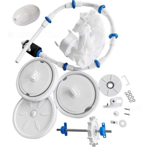 Andyou – Kit de réparation pour nettoyeur de piscine Polaris 180 280 – Inclus roues, roulements, pneus, brosse à récurer – Installation rapide en 30 min