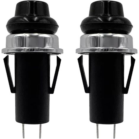Lot de 2 interrupteurs à bouton lumineux pour barbecue à gaz 70189 compatibles avec Weber Spirit E/S 210 E-220 E-310etc