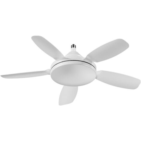 Ventilateur De Plafond Moderne 23 Pouces Avec Lumière LED 18W 3CCT