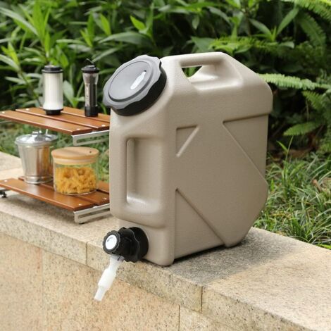 Bidon D'Eau 10 Litres Avec Robinet Pour Caravane/Camion - Europe.de (Bleu)