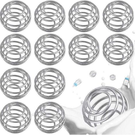 12 pièces mélangeur mélange boule fil fouet acier inoxydable Shaker boule 30mm boule mélange boule