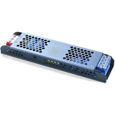 Transformateur d'alimentation pour bande lumineuse LED, AC100V-265V à DC12V, 100W, adapté aux bandes lumineuses LED (1/5)