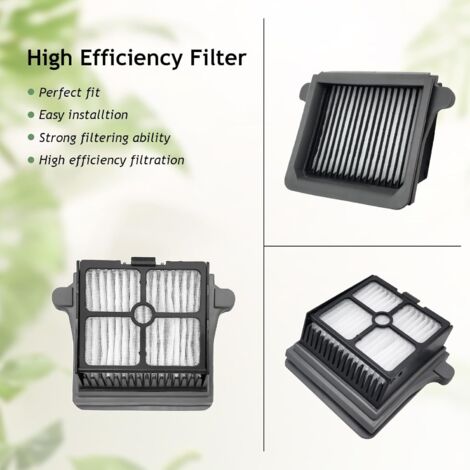 Kit d'accessoires pour Tineco Floor One S7 Steam aspirateur, 2 rouleaux à brosse 2 filtres Hepa - Electroménager