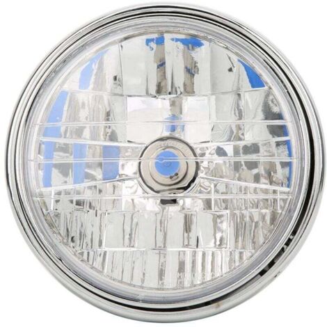 Clear Lens Retro Motorcycle Headlight – Front Headlamp For CB400 / Hornet 250 / VTEC, Unbranded, Made In China
