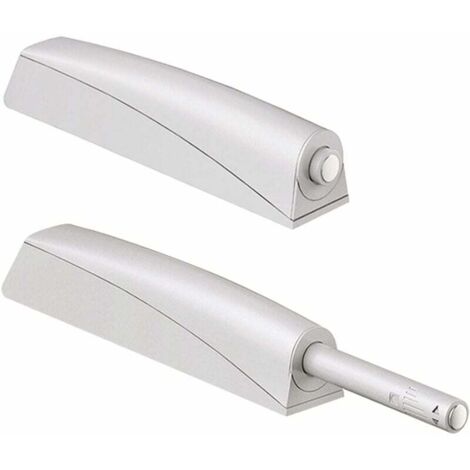 Push to Open Amortisseur Porte Placard 2 Pièces Loquet Magnetique Push Open Poussoir Placard Fermeture Magnétiques pour Armoire Systeme Push to Open Amortisseur Tiroir