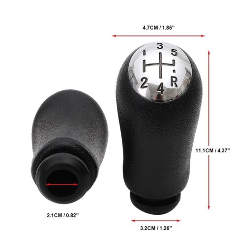 Pommeau Levier De Vitesse Renault Clio 2 Et Kangoo 1, Pommeau De Vitesse Clio 2