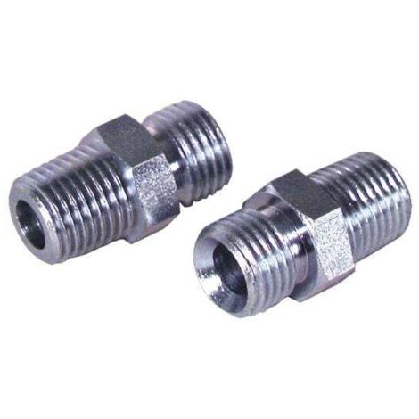 Raccord De Tuyau En Acier Inoxydable - Filetage Mâle DN20 3/4", Longueur 150 Mm, Pour Air, Eau, Carburant