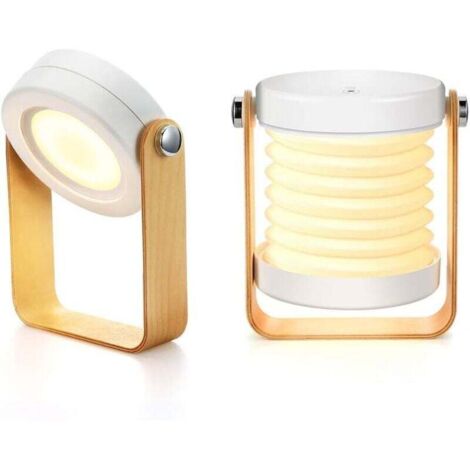 Lampe de chevet Dimmable Touch Light, Lampes de chevet portables pour lampe de chevet avec table de nuit portable Safe Night Light