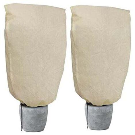 Housse de Protection pour Plantes, Housse d'hivernage économique Grande Capacité (2 Pack) - 100 x 80 cm (1/5)