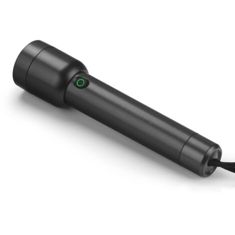 Lampe Torche - SFL4002T/10 - Lampe de Poche LED - 110 Lumens - 2 Piles de AA Inclus - Étanchéité IPX4 [Classe énergétique A+]