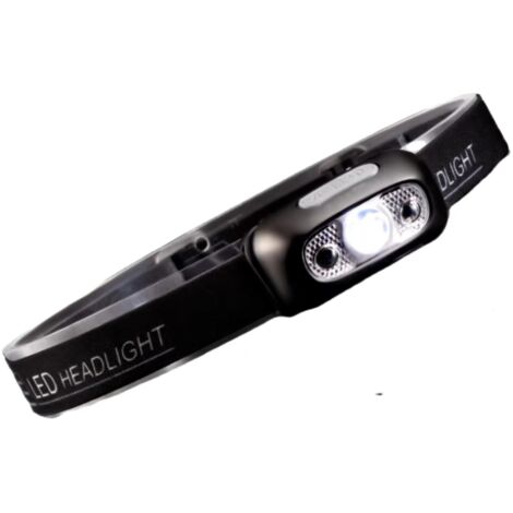 Lampe Frontale Rechargeable, Torche Frontale LED Ultra Puissante-2 Couleurs, Gradation en Continu, 12 Modes, Capteur Mouvement, Étanche, 30H d'autonomie pour Randonnée/Course,Gris cosmique  énergétiqu