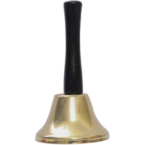 Cloche De Table Rétro En Laiton Doré - Clochette Service Et Méditation Style Traditionnel