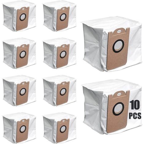 10 sacs à poussière - Accessoires compatibles avec les aspirateurs robots iRobot T20, Pusanik M8 Pro / V980 / S9 (1/5)