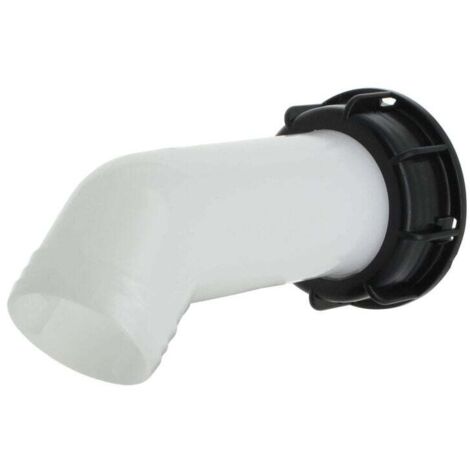 Bec de Vidange avec Ecrou IBC 1000L Buse de Réservoir d'eau Raccord de Vanne Extension Buse de Tuyau Adaptateur IBC Réservoir d'eau Bec de Robinet pour Raccord Robinet Cuve IBC 2 Pouces