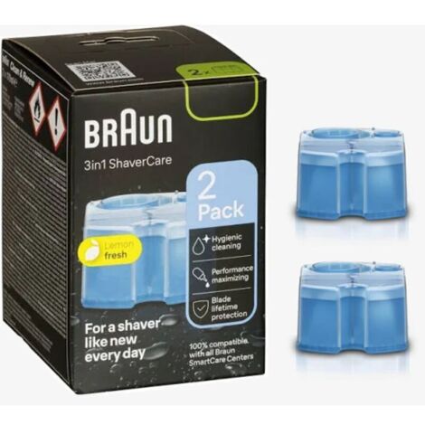 Pack de 2 Recharges de Liquide Nettoyant pour Systeme Clean & Renew