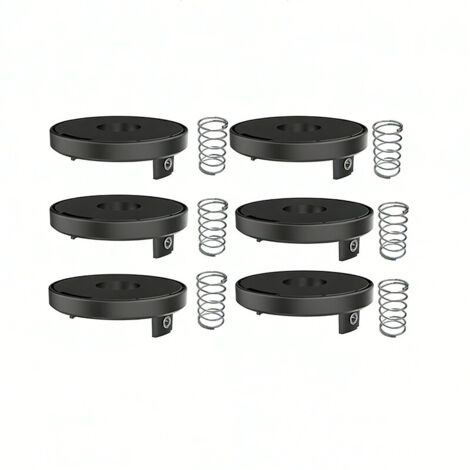 Bobine de fil de rechange pour débroussailleuse Einhell CE-CT36/30 3405096, pour débroussailleuse Einhell 3405096 (6 couvercles + 6 ressorts)