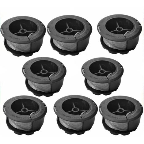 8 Bobine Fil Coupe Bordure Convient pour Bosch UniversalGrassCut 18 18-26 18-260, Numéro de produit des bobines F016800570(longueur: 6m, diamètre: 1.6mm) (1/5)