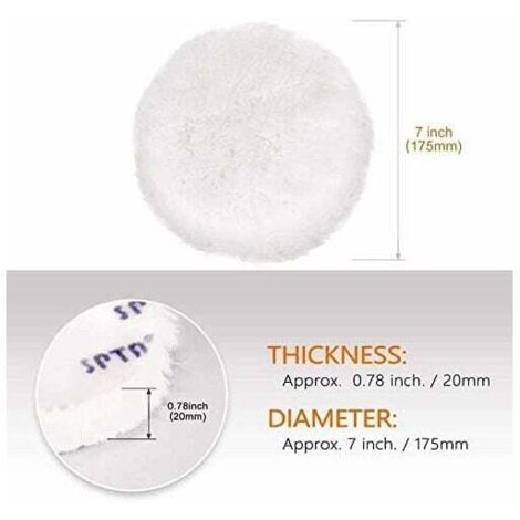 GZKTY Tampon à Récurer 125mm, 8 Pièces Pad Polissage, Eponge Abrasive, Grain P80 100/P150 180/P250 300/P600 700, Pour Vaisselle, Évier, Cuisine, Salle De Bains Et Grilles En Métal, Etc