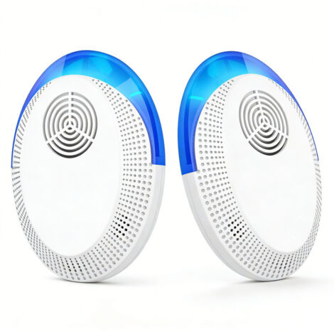 Modèle 911,Répulsif Ultrasons Ondes Electromagnétiques avec Contre Les Insectes - Veilleuse Anti-Moustique Electrique (1/5)