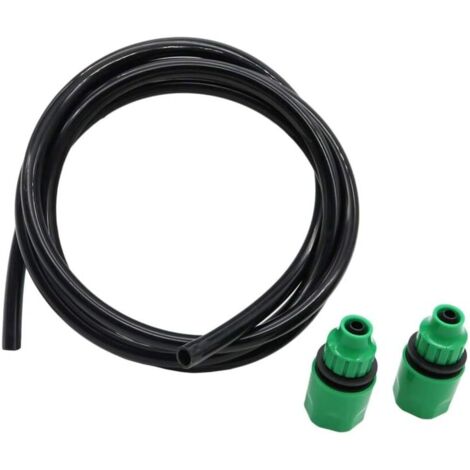 Tuyau d'arrosage de jardin Tuyau d'arrosage de jardinage Tuyau d'eau flexible de 8/11 mm, tuyau de 5m / 10m / 20m 3/8 "avec raccord rapide
