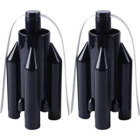 Lot de 2 ventilateurs anti-mouches pour tables, pour les repas en plein air, les restaurants, les tables et les terrasses (1/4)