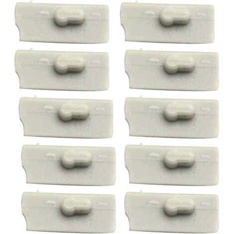 Hippotech Paquet de 10 guide-chaîne de bande de pare-chocs pour tronçonneuse Stihl 024 026 029 036 044 046 066 MS240 MS260 MS290 MS340 MS360 MS341 MS361 MS440 MS460 MS640 MS650 MS660