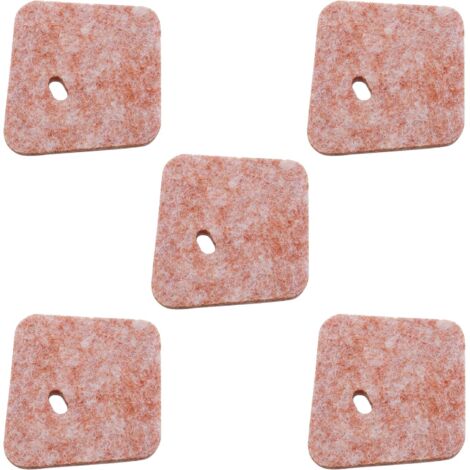 Hippotech Pack de 5 filtres à air coupe-bordure pour STIHL FS38 FS45 FS45L FS46 FS55 FS55C FS55RC KM55 HL45