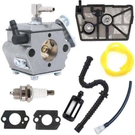 Hippotech Carburateur avec Filtre à air et Joints de Conduite de Carburant pour tronçonneuse Stihl 028 028AV (1/5)