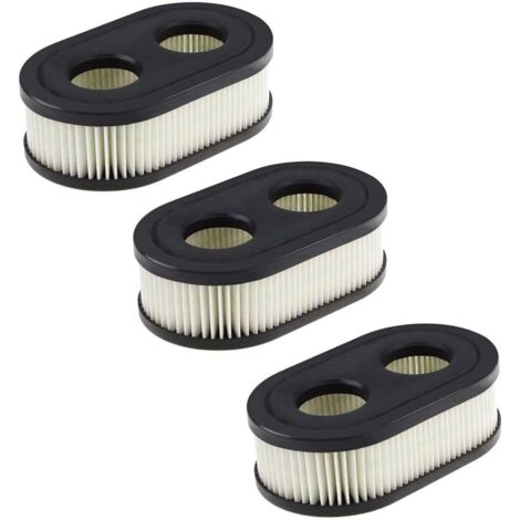Hippotech Lot de 3 cartouches de filtres à air pour Briggs 500EX 550E 550EX 625EX 675EXI 725EXI Eco-Plus 575EX Series Engine 4247 5432 5432K Engine Lawnboy Lawnmower