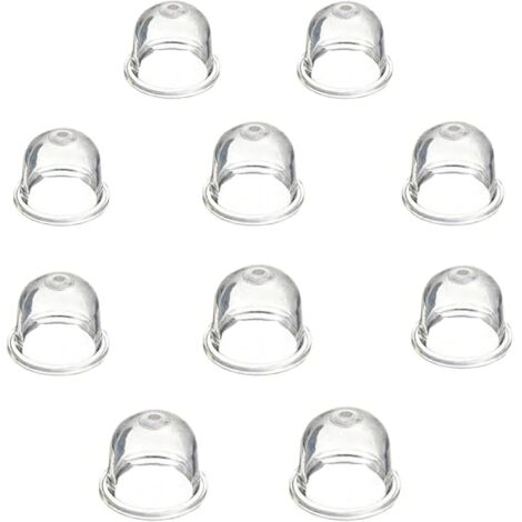 Hippotech Ampoule d'amorçage 10 PCS pour Honda GX22 GX25 GX35 GX25NT GX25N GX35NT HHT25S HHT31S UMK422 UMK422K1 UMK431 Trimmer remplace 16032-ZM3-004