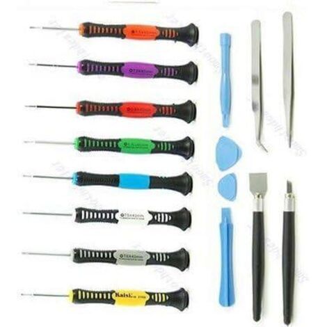 F85 16 en 1 Outil de réparation kit Tournevis PC téléphone 2408 A-1