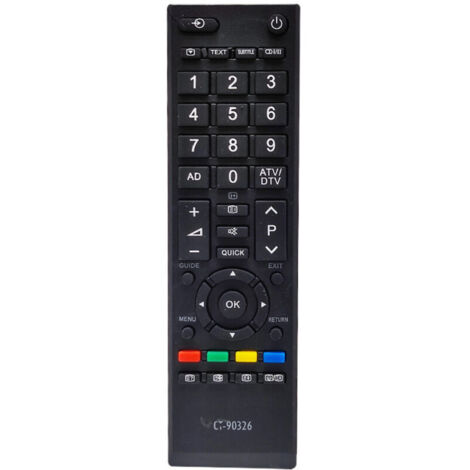 Télécommande pour téléviseur LCD TOSHIBA CT90326 (1/3)
